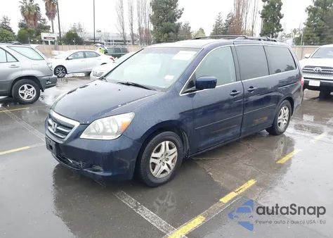 2006 Honda Odyssey Ex-L from USA, damaged, VIN 5FNRL38636B059613